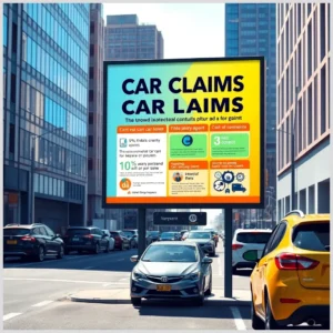 cartel coches reclamar