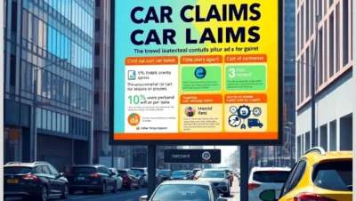 cartel coches reclamar